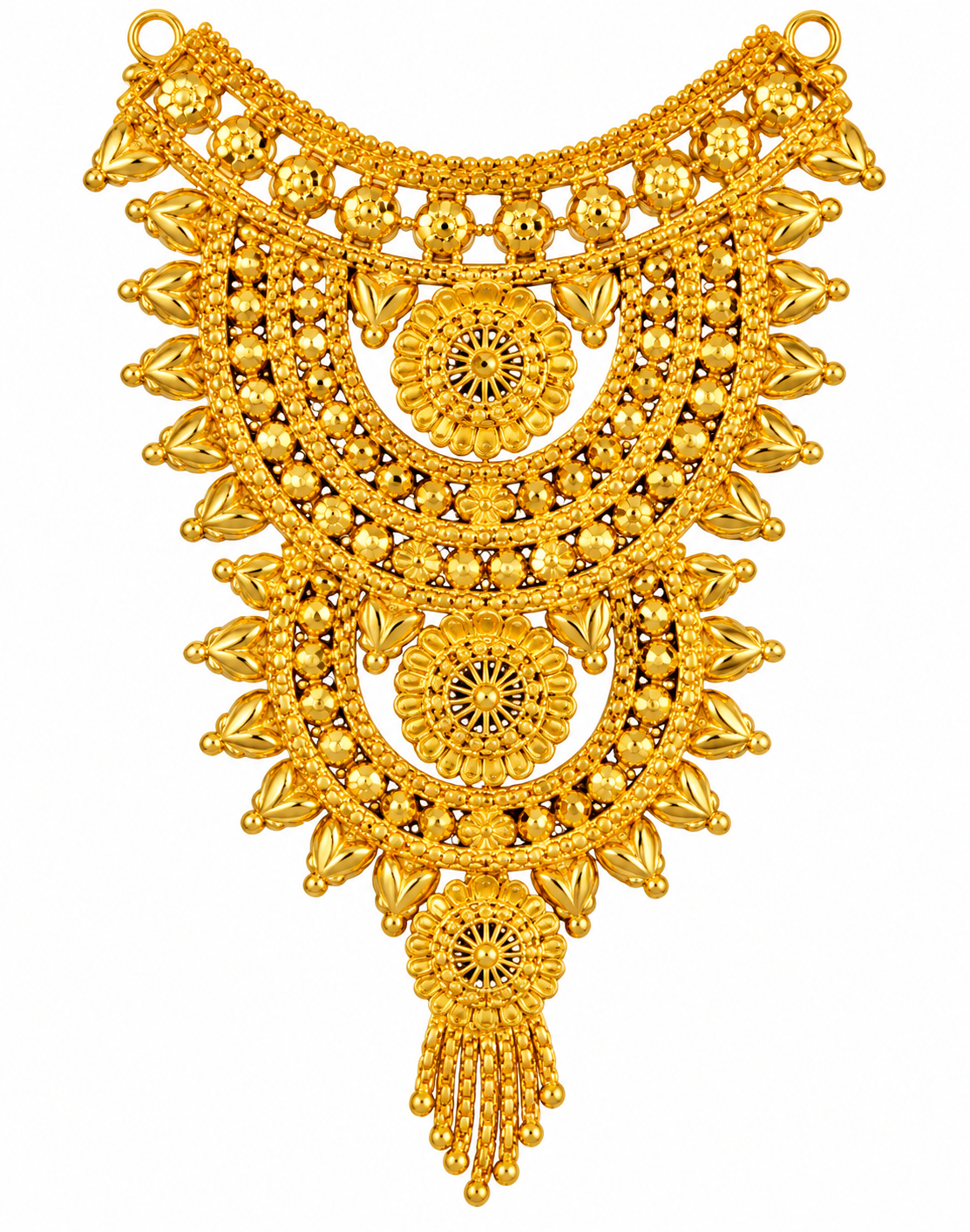 Gold Necklace || Navratri Collection