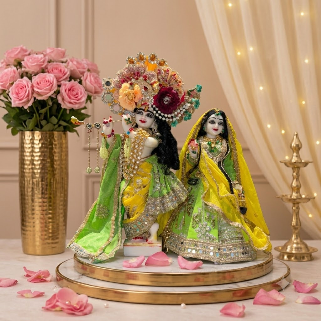 Vrindavan Rajsi- Premium Radha Krishna Janmashtami Collection