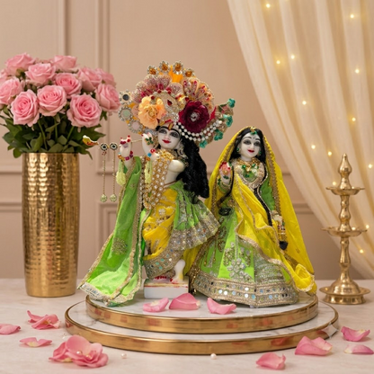 Vrindavan Rajsi- Premium Radha Krishna Janmashtami Collection