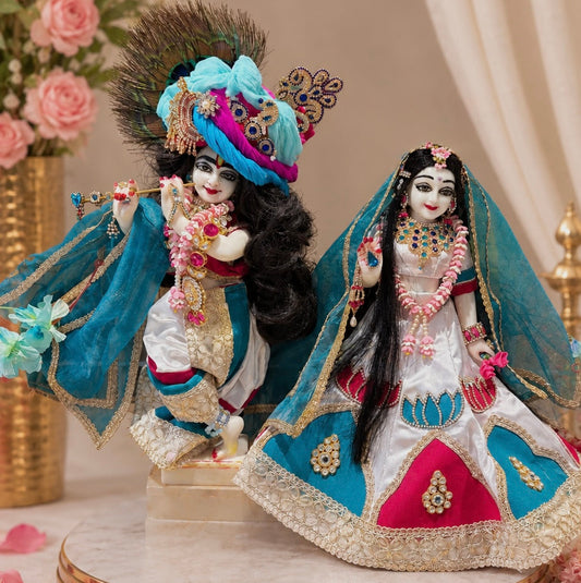 Kamal Vrindavan Radha Krishna Poshak