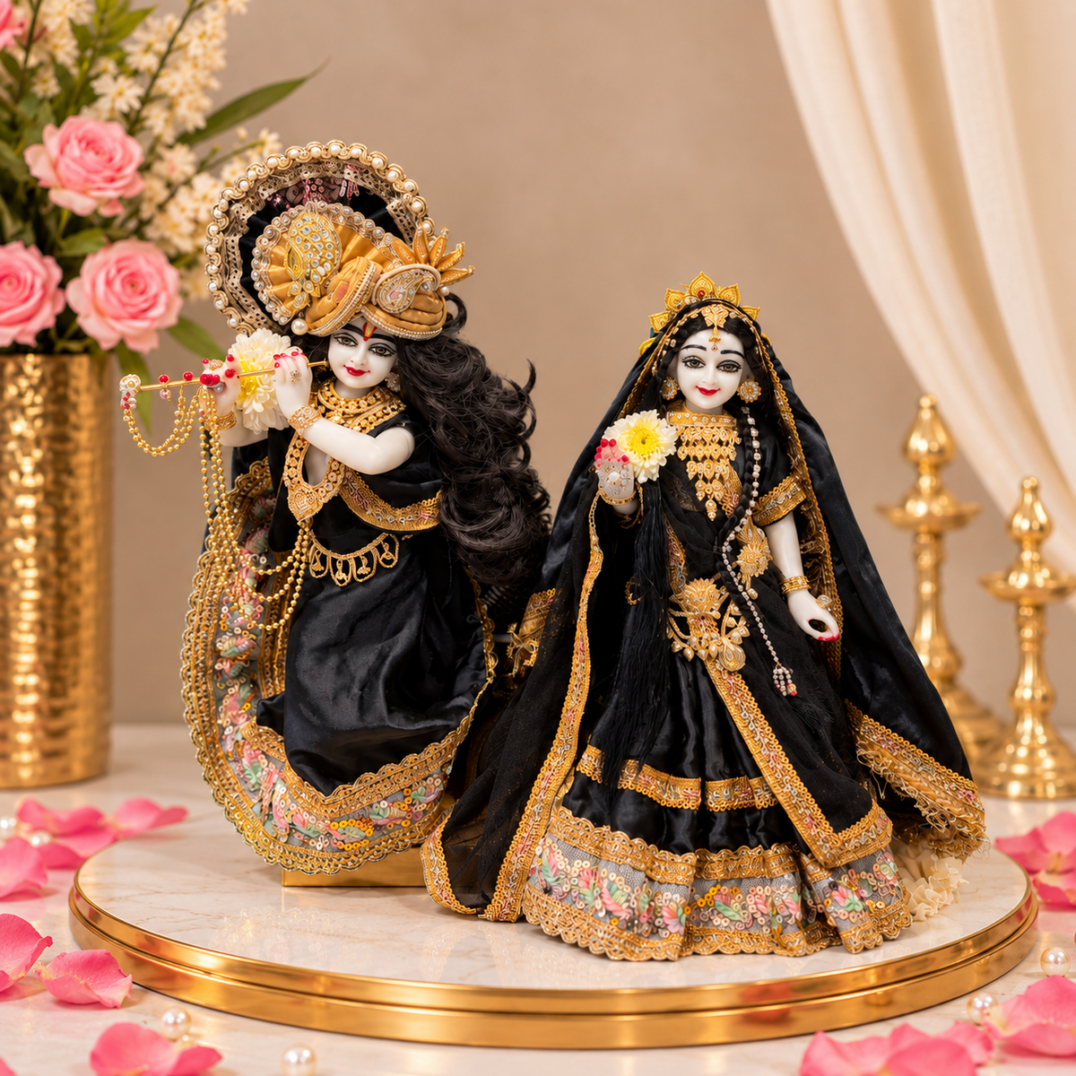 Shyam Rang Radha Krishna Poshak