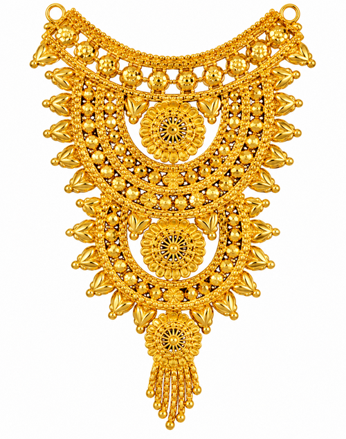 Gold Necklace || Navratri Collection