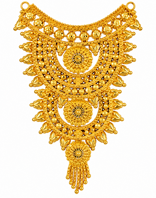 Gold Necklace || Navratri Collection
