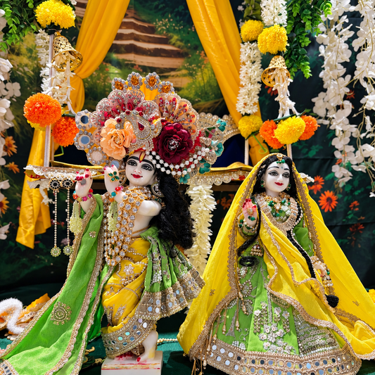 Vrindavan Rajsi- Premium Radha Krishna Janmashtami Collection